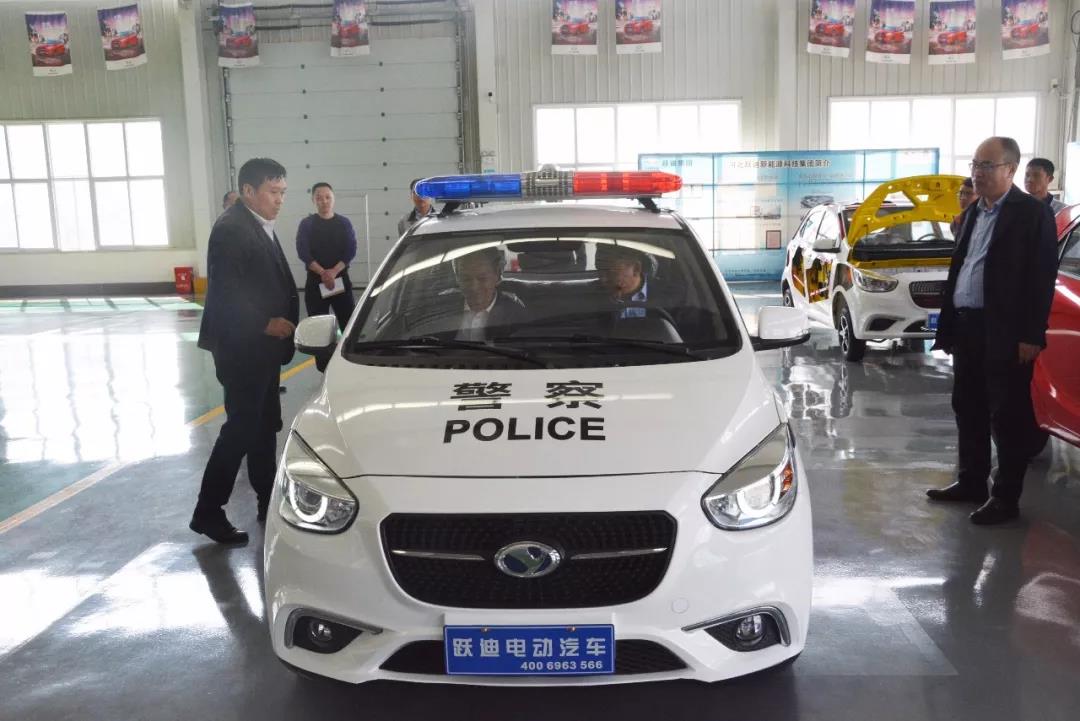 河北省公安厅党委委员、副厅长尹殿军到跃迪集团调研