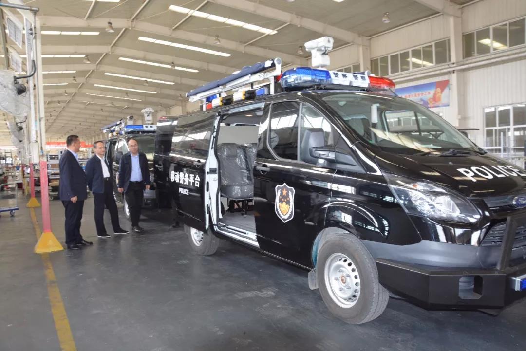 河北省公安厅党委委员、副厅长尹殿军到跃迪集团调研