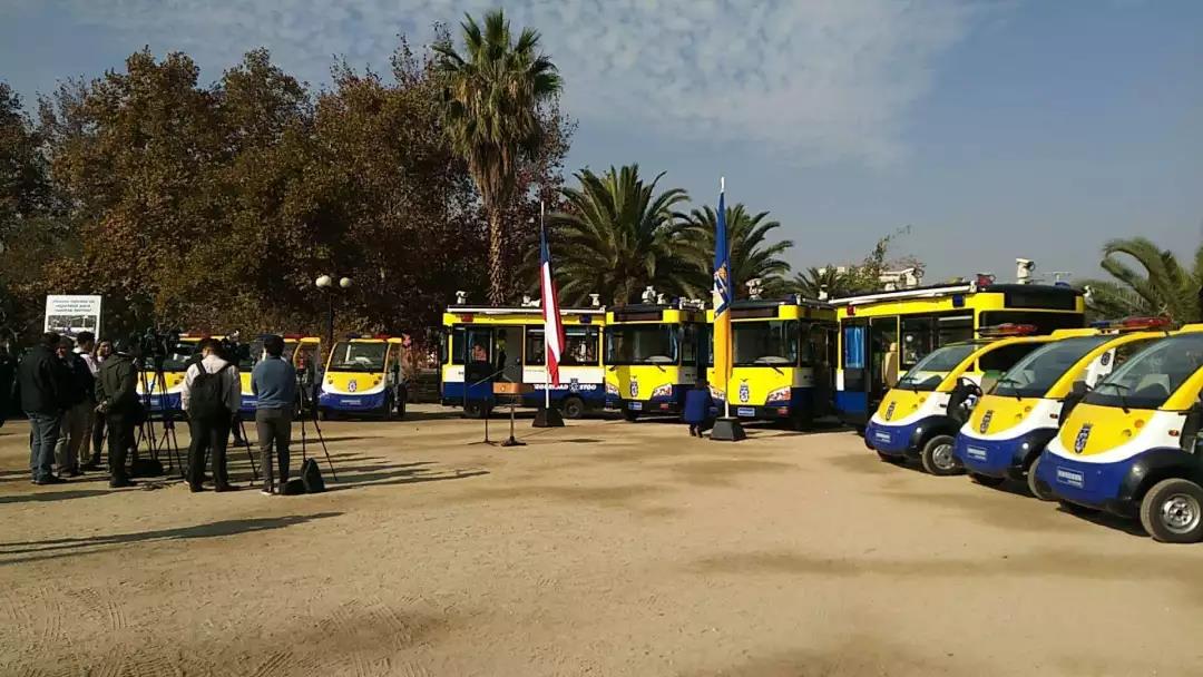 中国制造服务世界安防|跃迪警务用车化身智利街市安全站