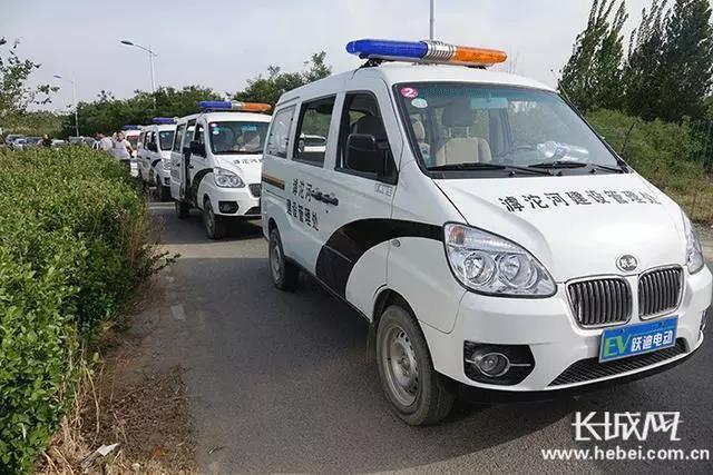 打击“野游”！跃迪电动警用巡逻车滹沱河联防联治保安全