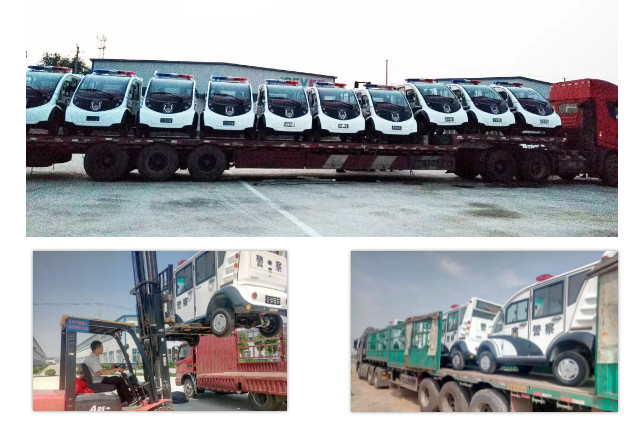 巡逻防控|跃迪电动警用巡逻车批量发往四川省