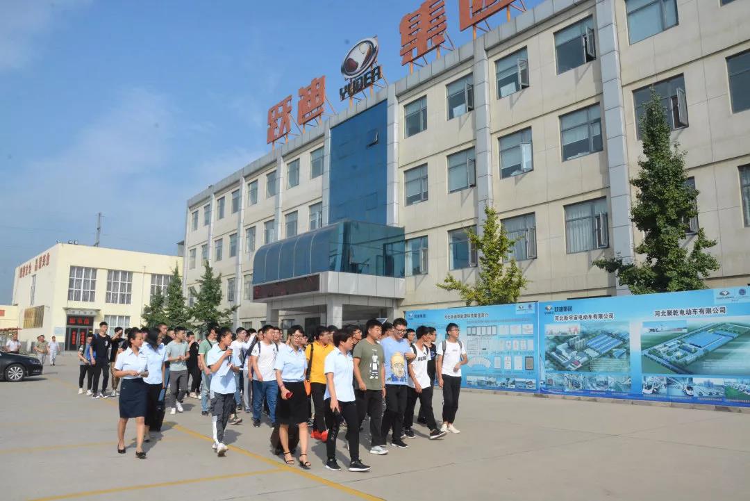 深化校企合作 | 河北科技大学优秀应届毕业生来跃迪集团参观实践