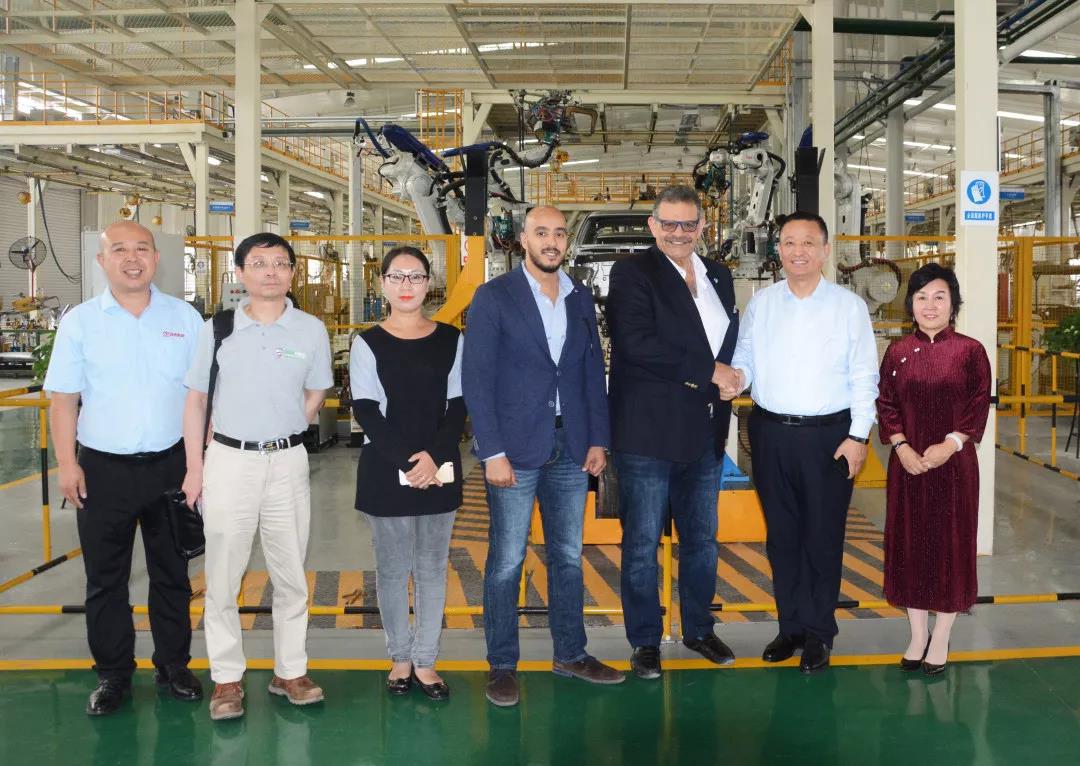 埃及ELDIDI集团董事长Dr. Eldidi到跃迪集团参观考察​