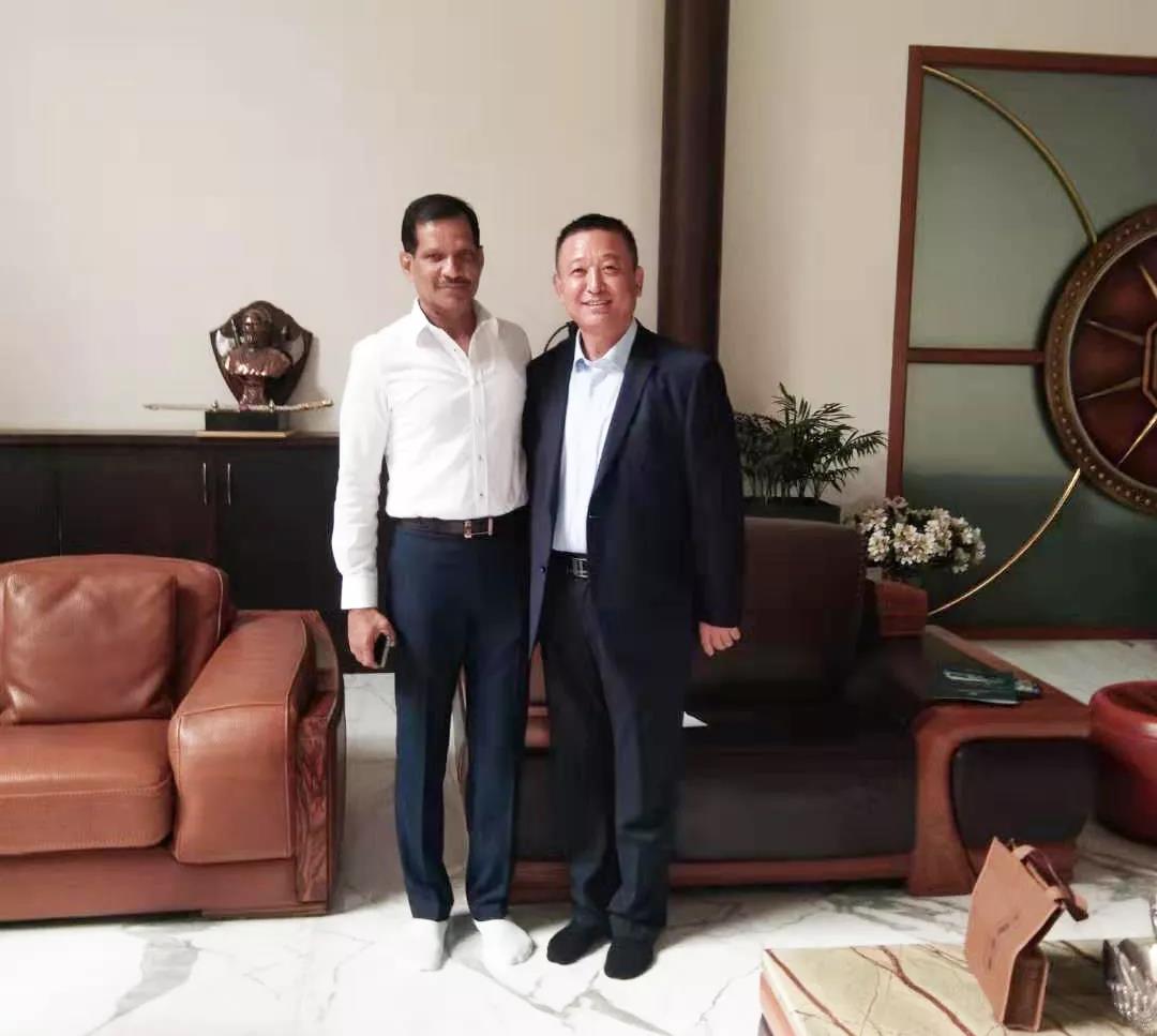 跃迪集团董事长吕洪涛应邀赴印度开展商务交流考察