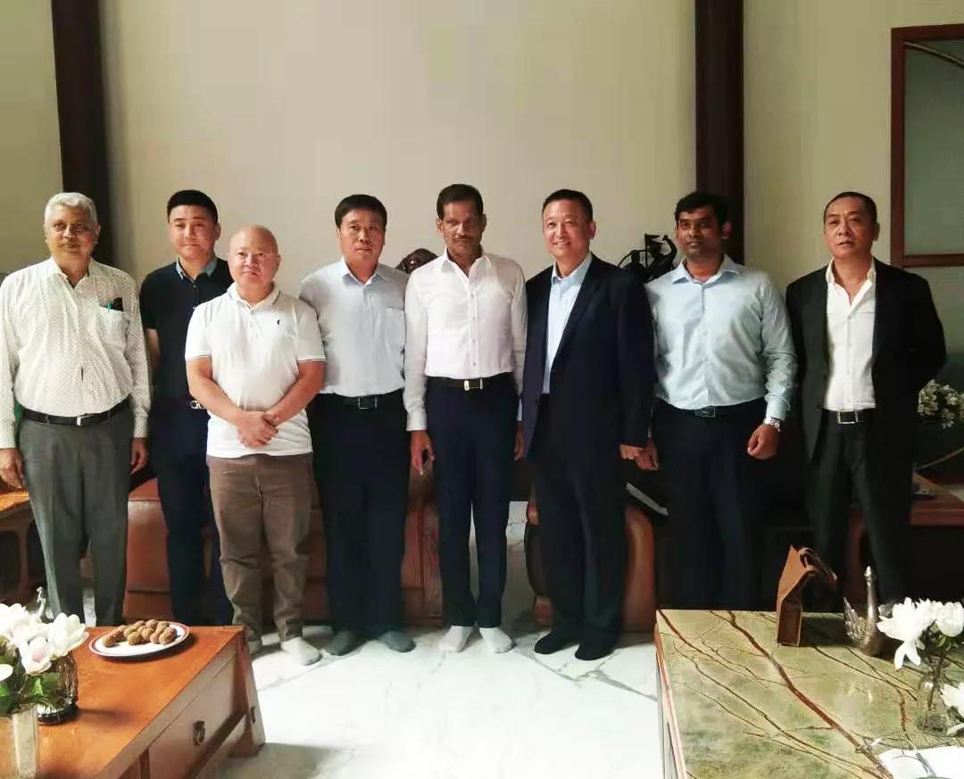 跃迪集团董事长吕洪涛应邀赴印度开展商务交流考察