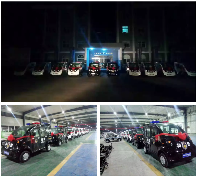 【昼夜不停】跃迪电动警用巡逻车连夜发往四川省