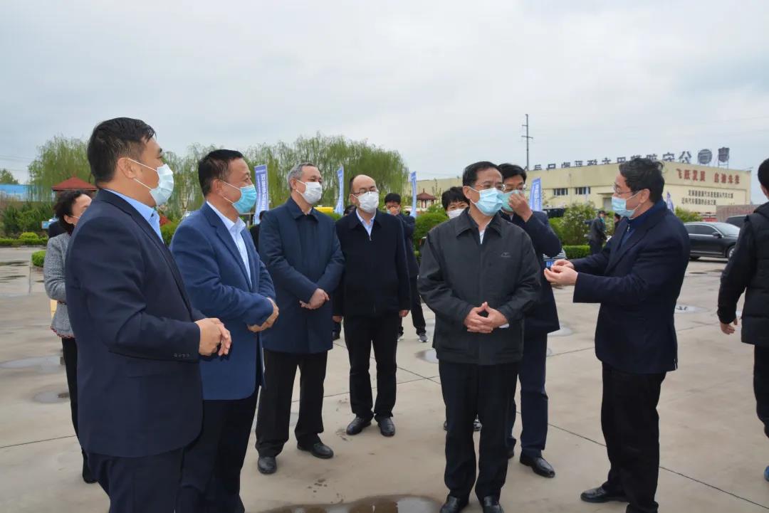 河北省政协主席叶冬松莅临跃迪集团调研：统筹抓好疫情防控和复工复产工作