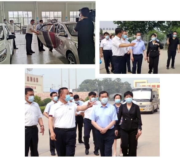 省委常委、石家庄市委书记张超超到跃迪考察调研