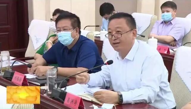 石家庄市委书记张超超主持召开企业家座谈会 我公司发言献策