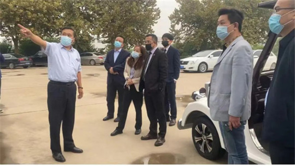 孟加拉驻华公使纳祖明一行来跃迪集团参观考察，洽谈合作