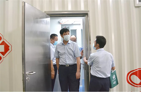 河北省联社党委书记、理事长徐翀到跃迪集团调研考察