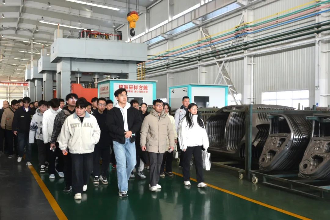 参观跃迪厂区