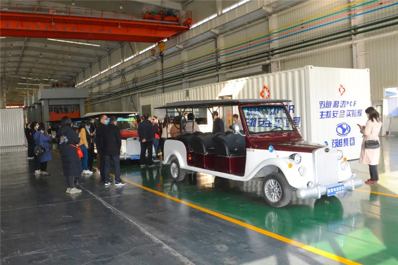 省委外办党组成员、省友协执行副会长吕晓梅一行莅临跃迪集团参观考察